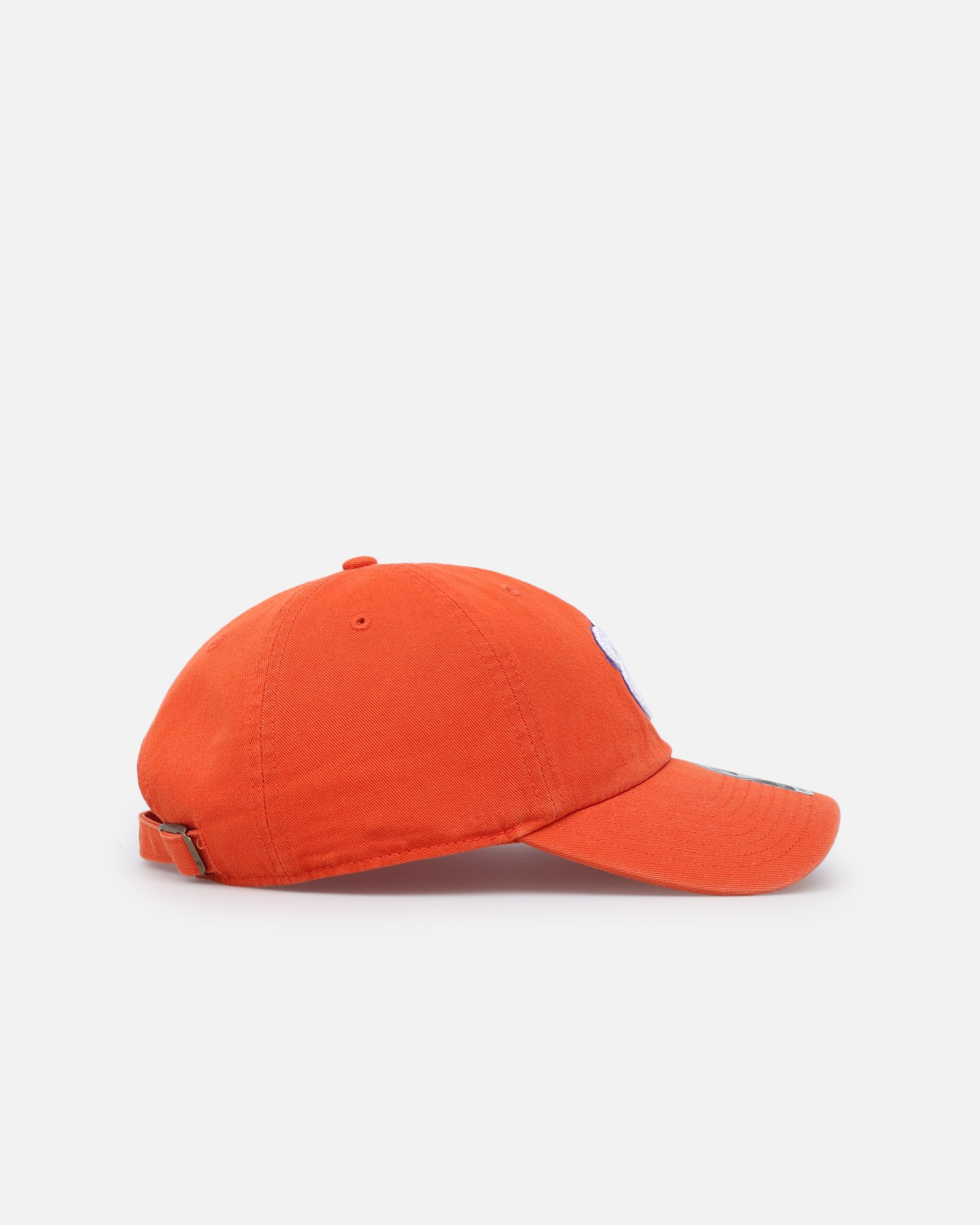 47 Brand Clemson Tigers 47 Clean Up Adjustable Strapback Hat - Orange - Perfect for Game Day, Tailgating & College Fan Gear