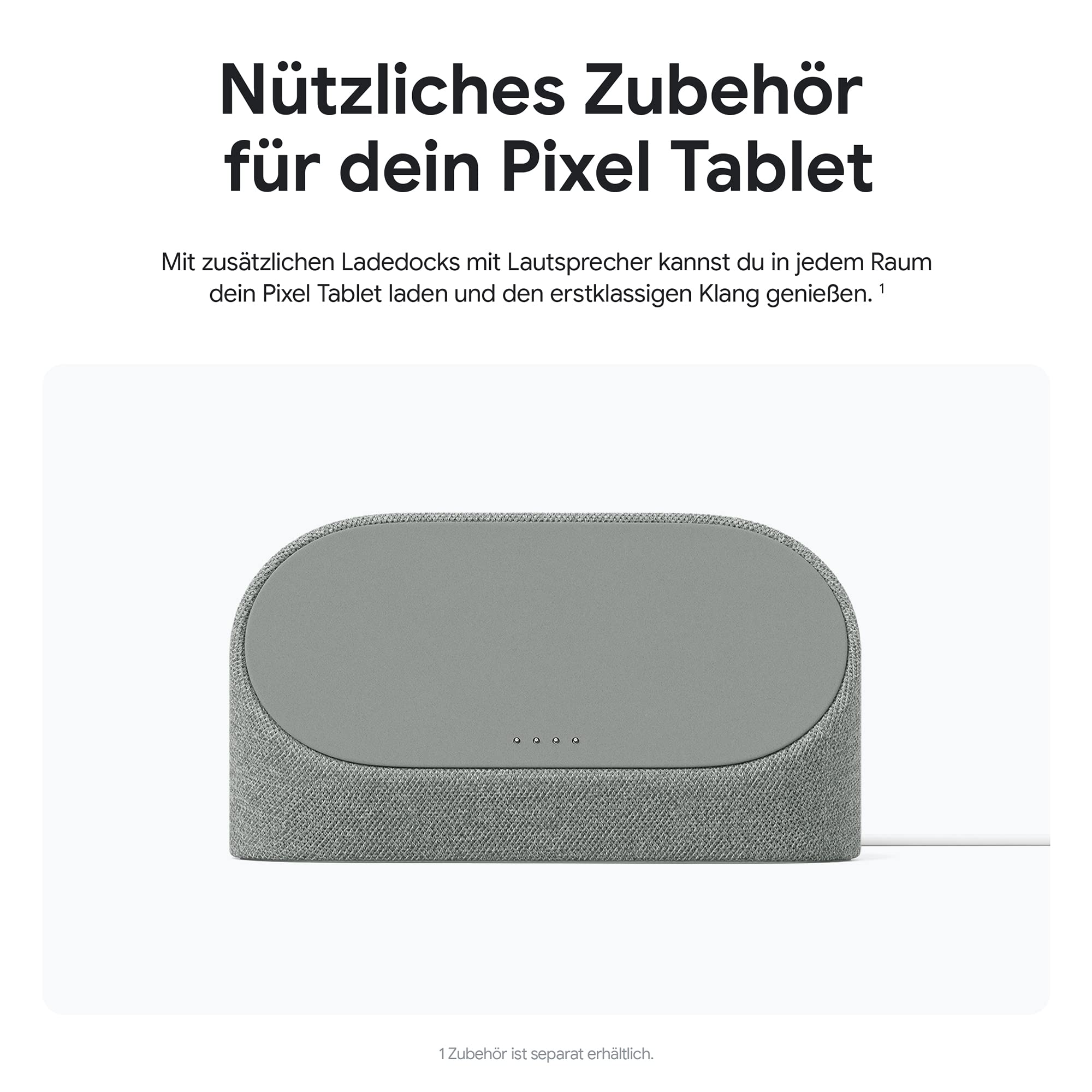 Google Pixel Tablet with Charging Speaker Dock - 11