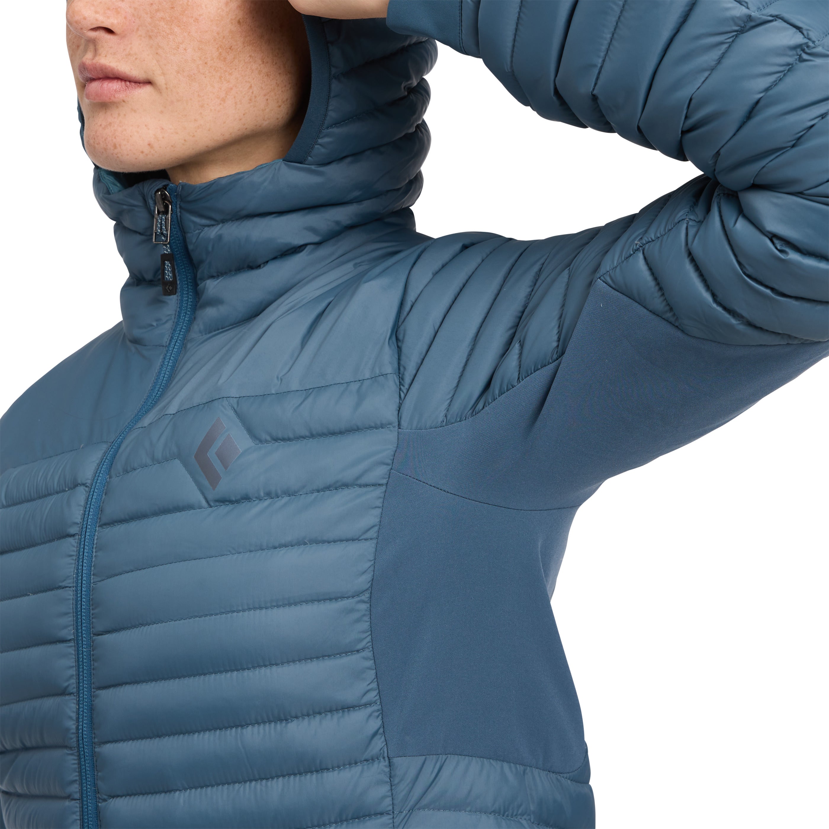 Women's Lightweight Down Puffer Hooded Jacket - Warm Winter Coat for Outdoor Activities & Casual Wear