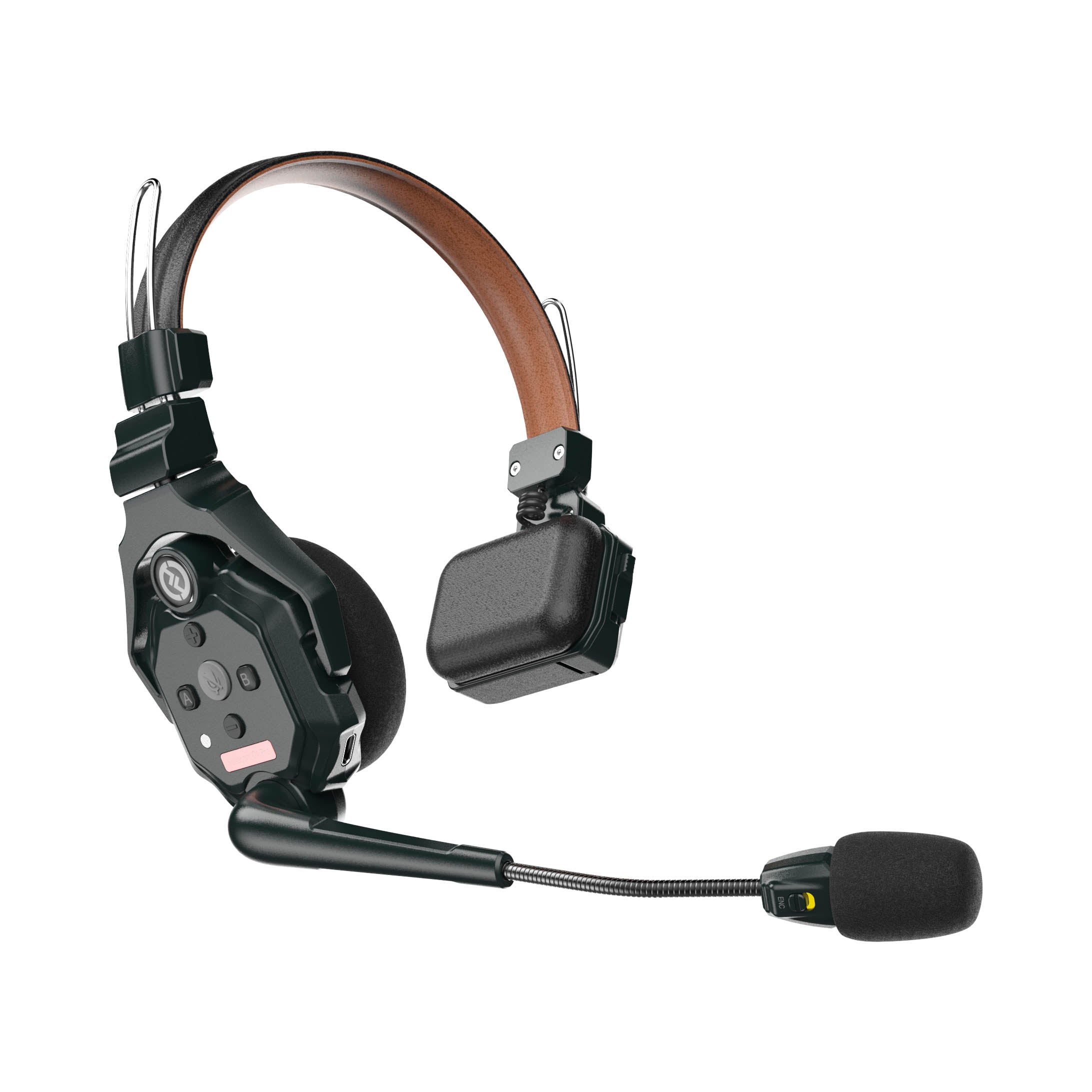 Solidcom C1 Pro SH01 Wireless Single Ear Bluetooth Headset for Business & Office - Hands-Free Calling, Noise Cancellation, Long Battery Life - Ideal for Call Centers, Driving, and Remote Work