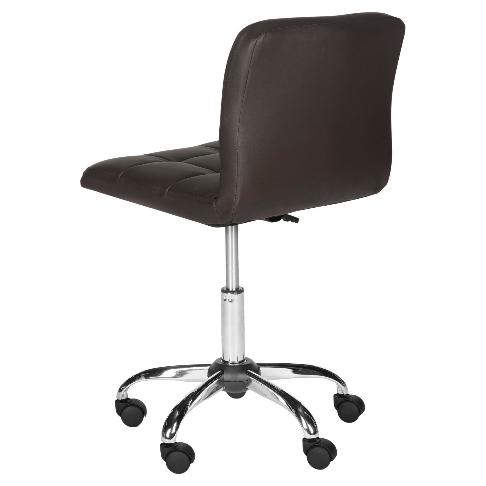 SAFAVIEH Brunner Black Office Desk Chair - Ergonomic Home Office Chair for Work & Study - Modern Computer Chair for Office, Gaming & Workspace