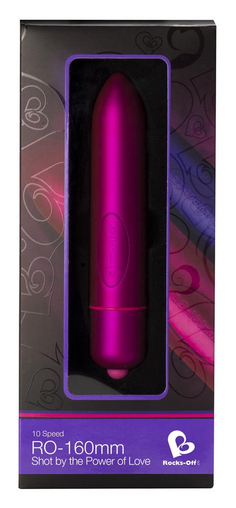 10-Speed Rechargeable Bullet Vibrator for Women - Pink Mini Personal Massager - Perfect for Sensual Pleasure, Stress Relief & Couples Play