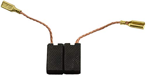 High-Quality Carbon Brushes 0591_Kress_900 WTSE Replacement for Kress Grinder 900 WTSE - Includes Spring, Cable & Connector - Perfect for Power Tools, Woodworking, and Metal Grinding Projects