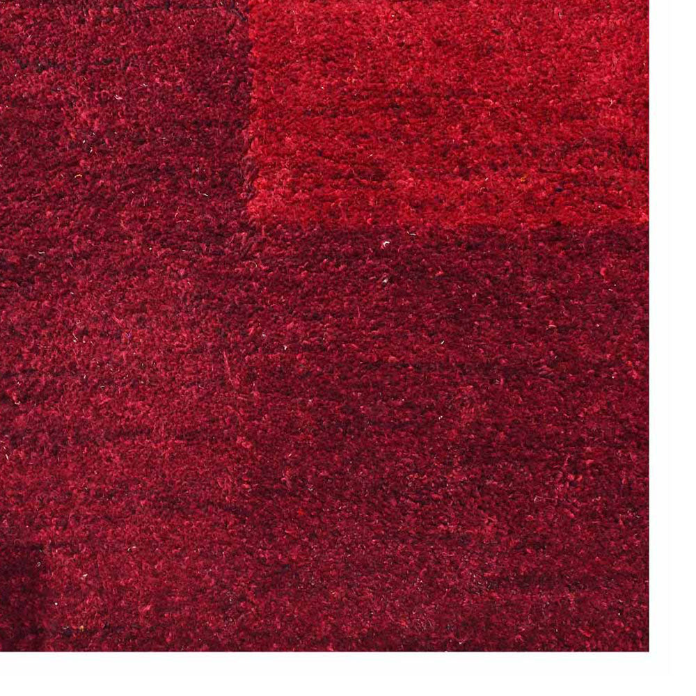 FusionEcho Hand Knotted Rug - Premium Handmade Bohemian Area Rug for Living Room, Bedroom & Dining Room - Soft & Durable Home Decor for Boho Chic Style