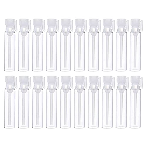 FOMIYES 100pcs 2ml Empty Refillable Dropper Bottles for Perfume, Essential Oils & Makeup Accessories - Travel Size Mini Containers for DIY Cosmetics & Skincare