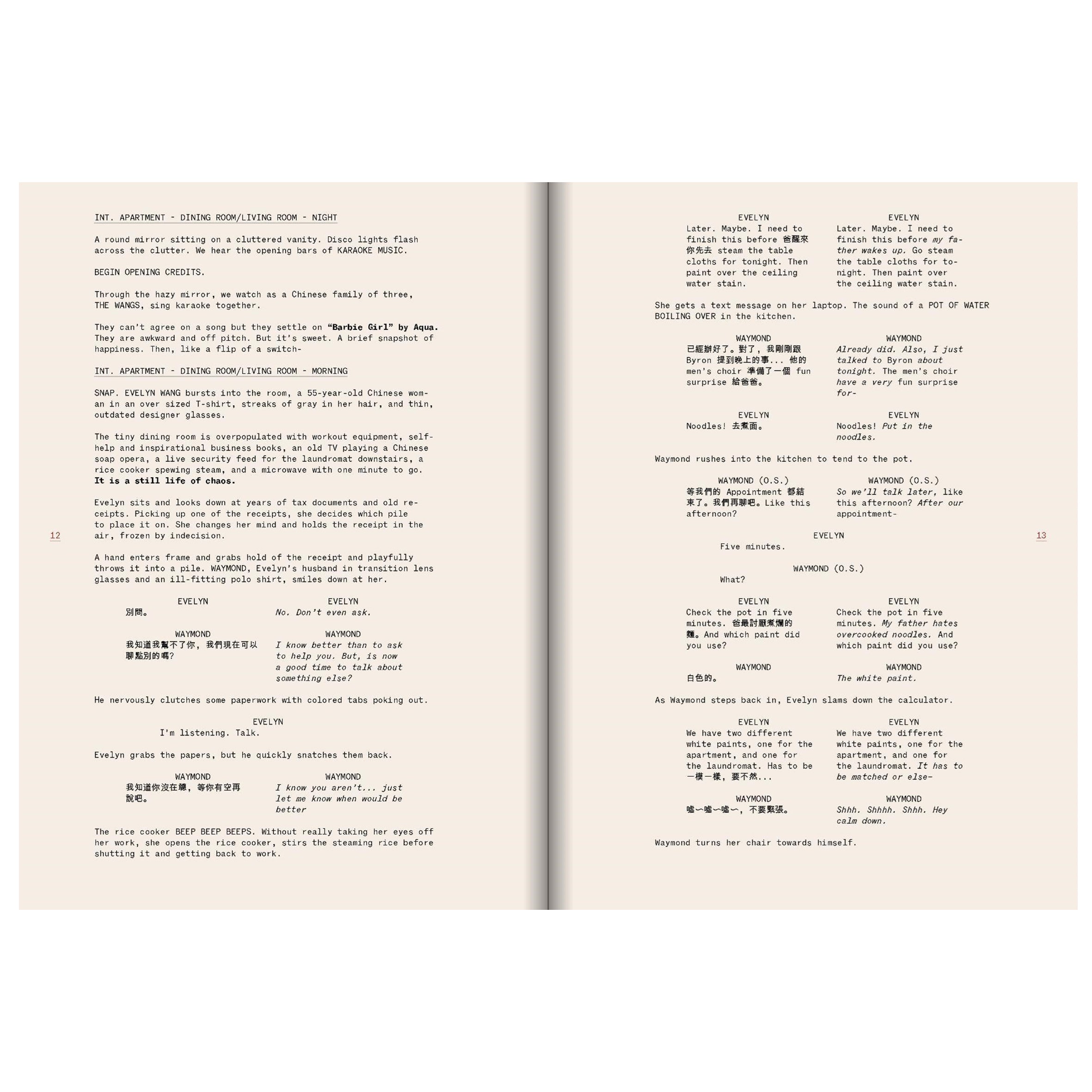 A24: Kwan & Scheinert Everything Screenplay Hardcover Book - Perfect for Film Students, Screenwriters & Movie Enthusiasts
