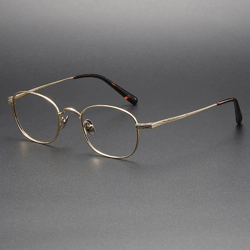 Stylish Black Titanium Oval Square Eyeglasses for Women - Lightweight Full Rim Frame - Perfect for Work, Reading & Fashion Accessories