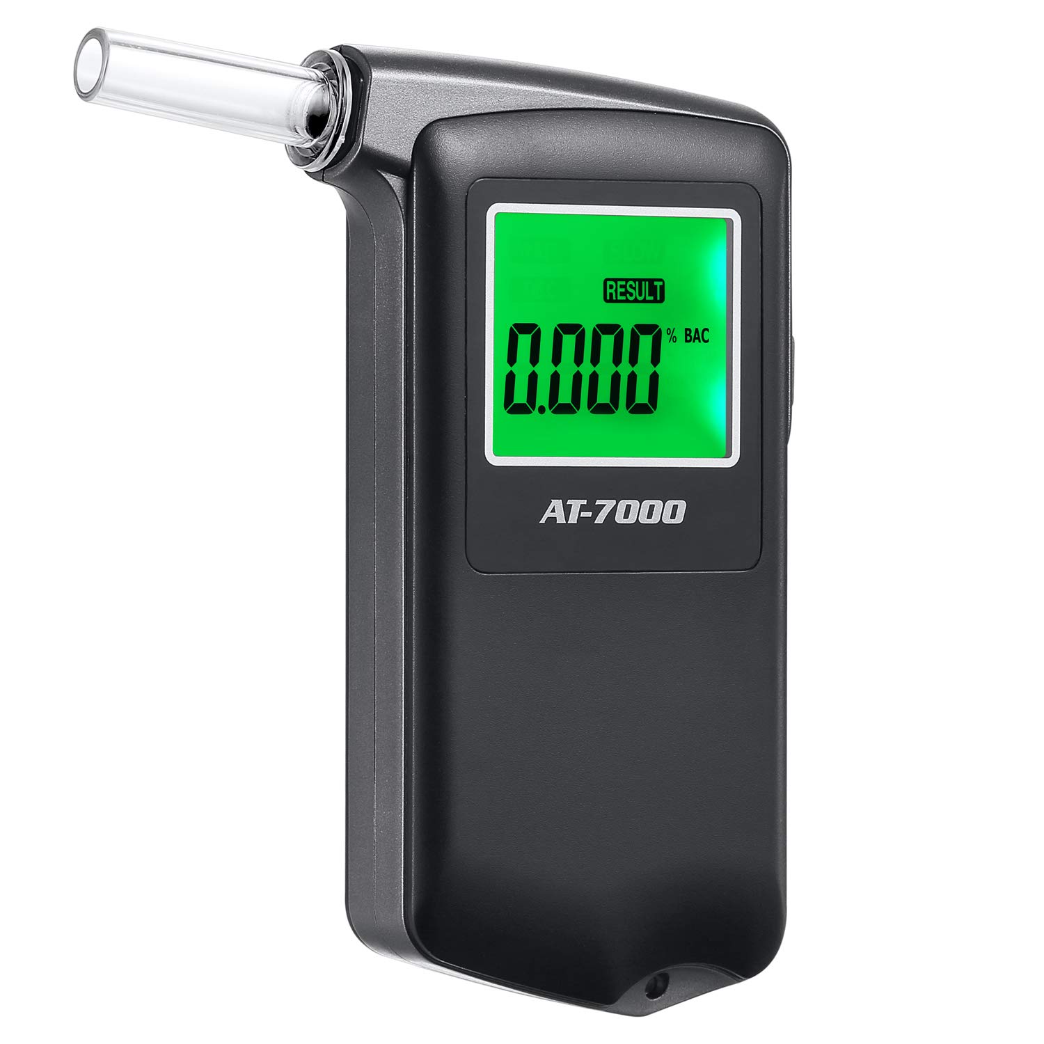 Professional Portable Breath Alcohol Tester - Digital Display with 5 Extra Mouthpieces | Accurate BAC Detection for Personal & Workplace Safety | Perfect for Drivers, Bars, and Law Enforcement Use