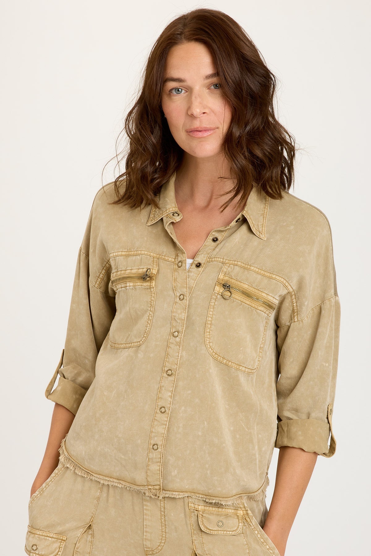 Kapp Men's Button Up Shirt - Distressed Wash Linwood Style for Casual Wear & Outdoor Adventures