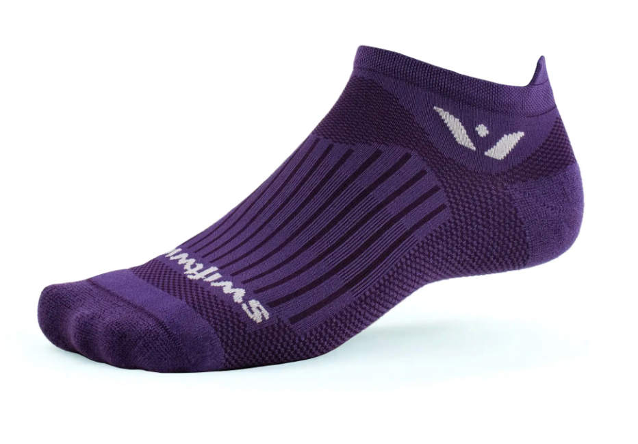 Swiftwick Aspire Zero No Show Socks - Ultra Lightweight & Breathable Running Socks for Men & Women - Perfect for Gym, Hiking & Everyday Wear