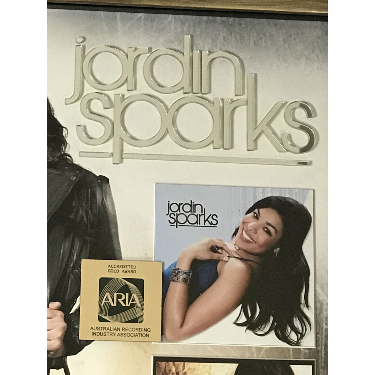 Jordin Sparks ARIA Multi Platinum Combo Award - Australian Music Achievement Trophy for Display & Collection - Perfect for Awards Ceremonies, Fan Memorabilia, and Music Collectors