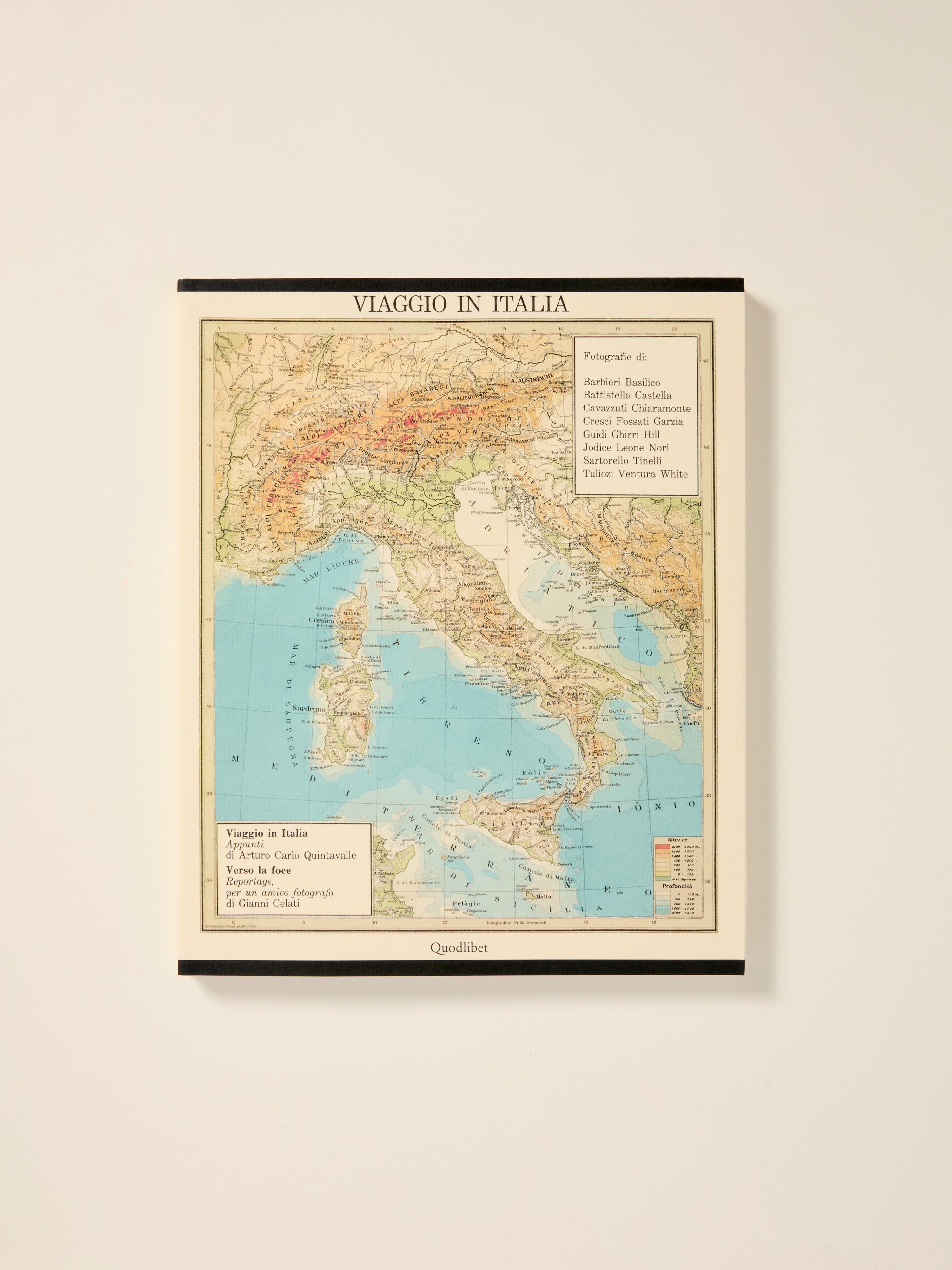 Luigi Ghirri: Journey in Italy - Vintage Photography Book for Travel Enthusiasts & Art Collectors
