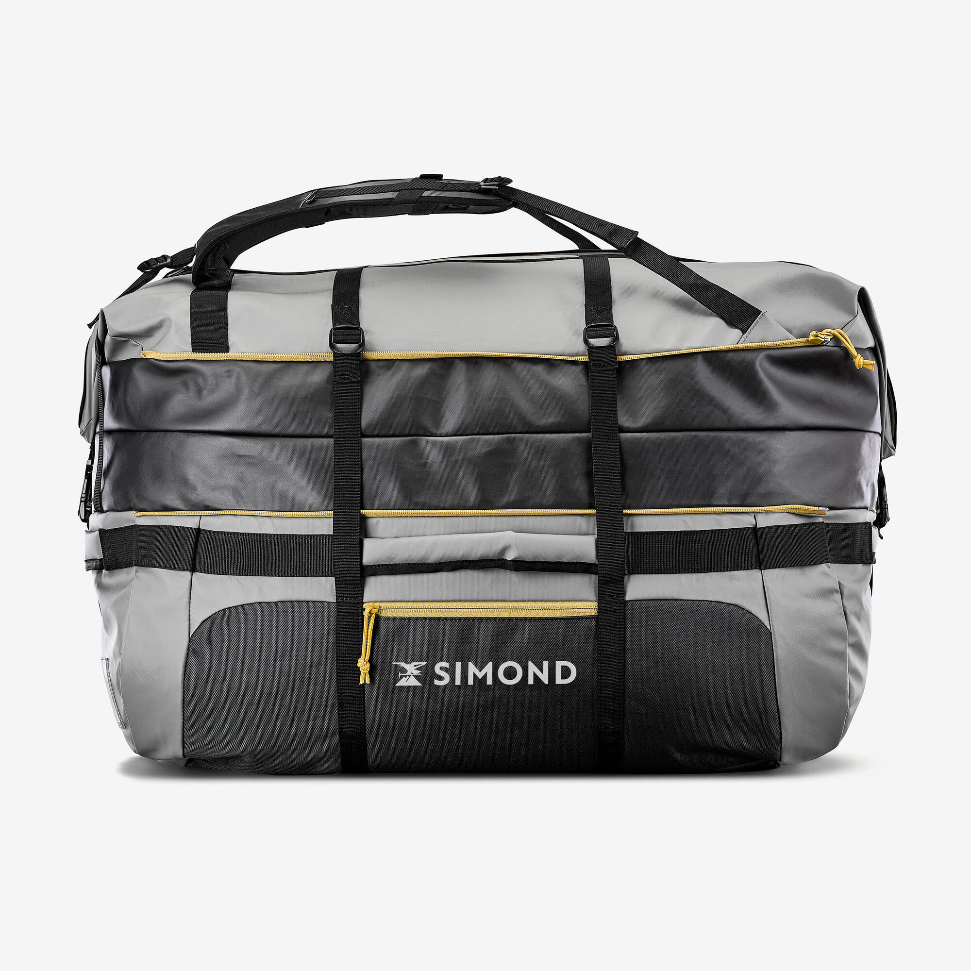 Simond 500 Extend 80-120L Waterproof Duffle Bag for Travel, Camping & Outdoor Adventures - Large Capacity Gear Storage for Hiking, Gym & Sports Equipment