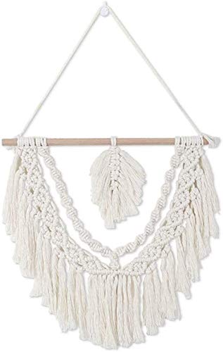 Bohemian Macrame Tapestry Wall Hanging - Handmade Dreamcatcher Decor for Kids Room & Nursery