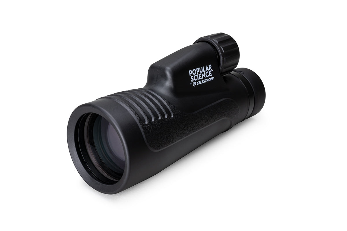 Celestron Outland X 12x50mm Monocular Telescope with Tripod Stand, Smartphone Adapter & Bluetooth Remote - High Power Zoom for Bird Watching, Hunting, Stargazing & Outdoor Adventures