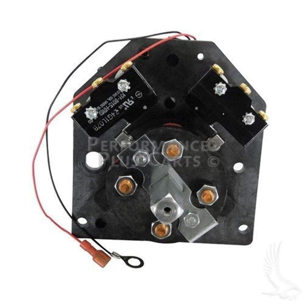 EZGO Golf Cart Forward and Reverse Switch Assembly Compatible with 1988-1994 Models - Perfect for Golf Course Maintenance & Utility Vehicle Repairs