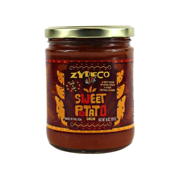 Zydeco Salsa - Authentic Louisiana Hot Sauce | Spicy Cajun Flavor for Seafood, Wings & More | Perfect for Cooking, Grilling & Gifting