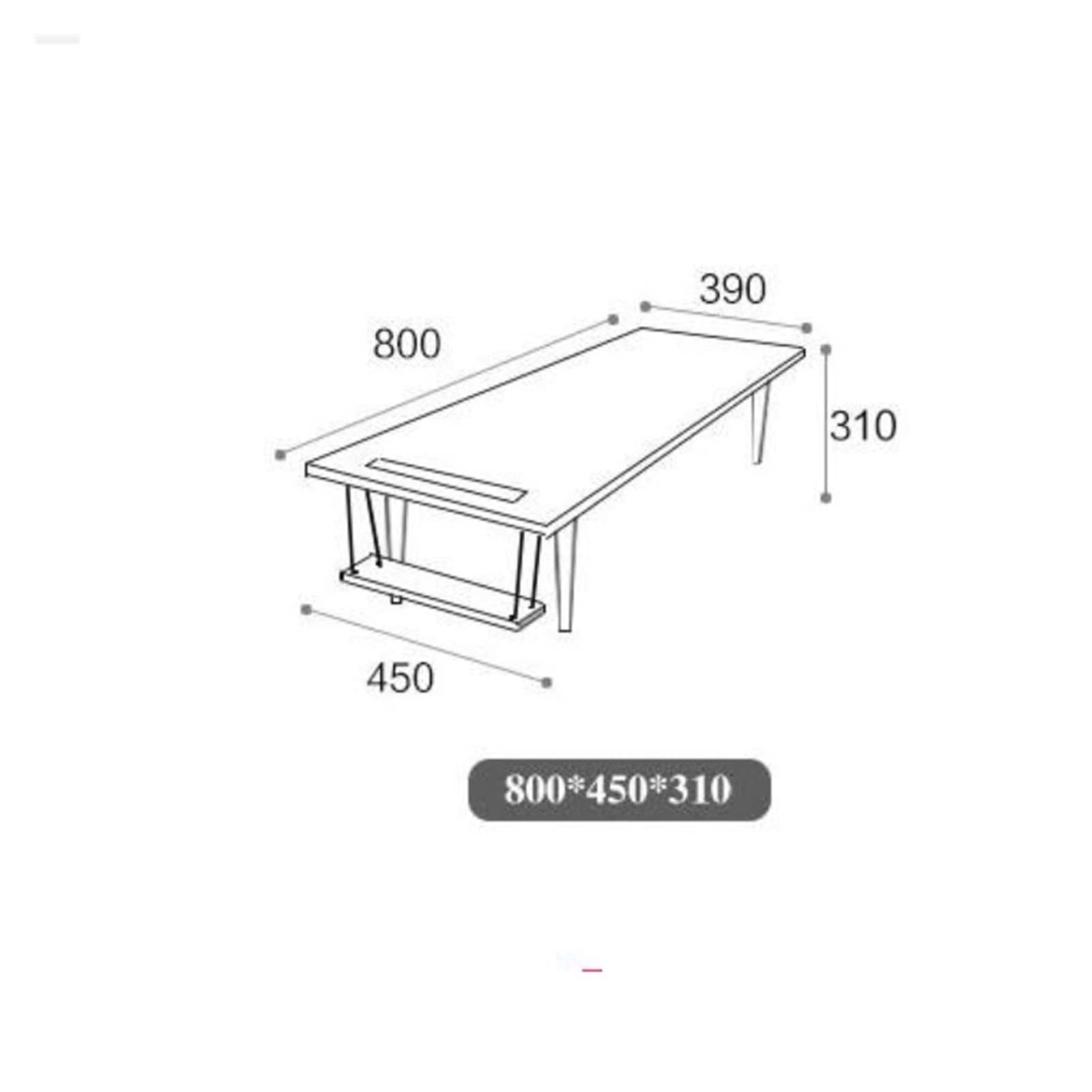 Modern Minimalist Nordic Coffee Table - Simple Design Small Apartment Living Room Furniture, Low Tea Table & Sofa Side Table for Reading | Perfect for Compact Spaces, Home Office & Lounge Areas