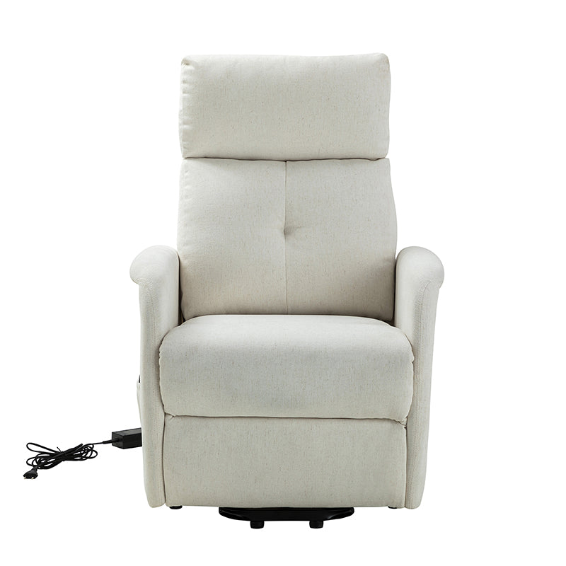 Serena Power Recliner Chair with Massage & Heat - Electric Lift Recliner Sofa for Living Room, Elderly & Home Theater Comfort (Brown) - Perfect for Relaxation, Movie Nights & Pain Relief