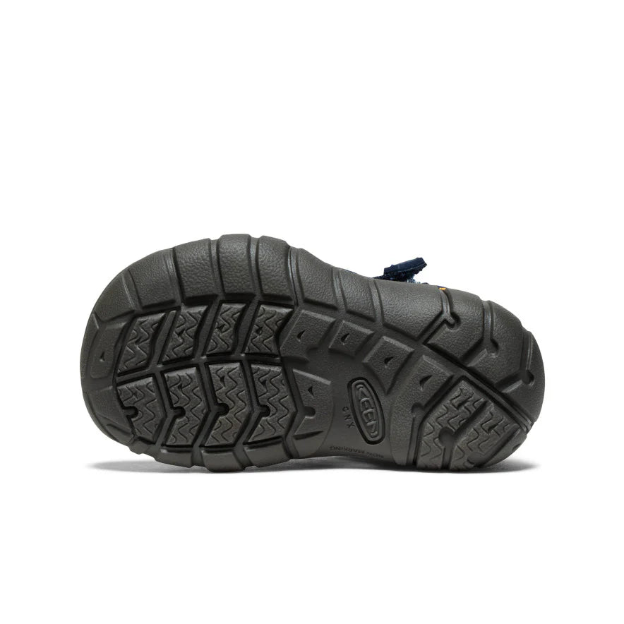 Keen Toddler Sandals - Navy Blue Drizzle Seacamp II CNX Waterproof Sandals for Boys & Girls | Perfect for Beach, Pool & Outdoor Play