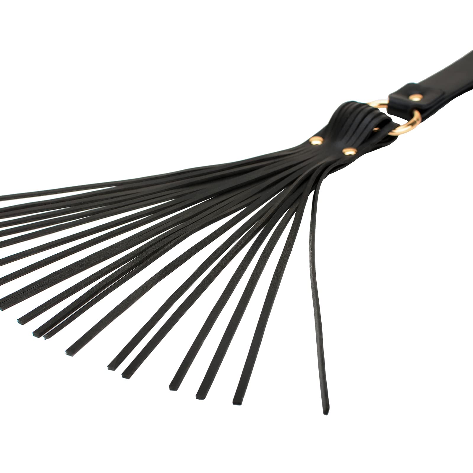 Premium Faux Leather BDSM Flogger - Adult Spanking Paddle & Riding Crop for Sensual Play - Perfect for Couples, Roleplay, and BDSM Enthusiasts