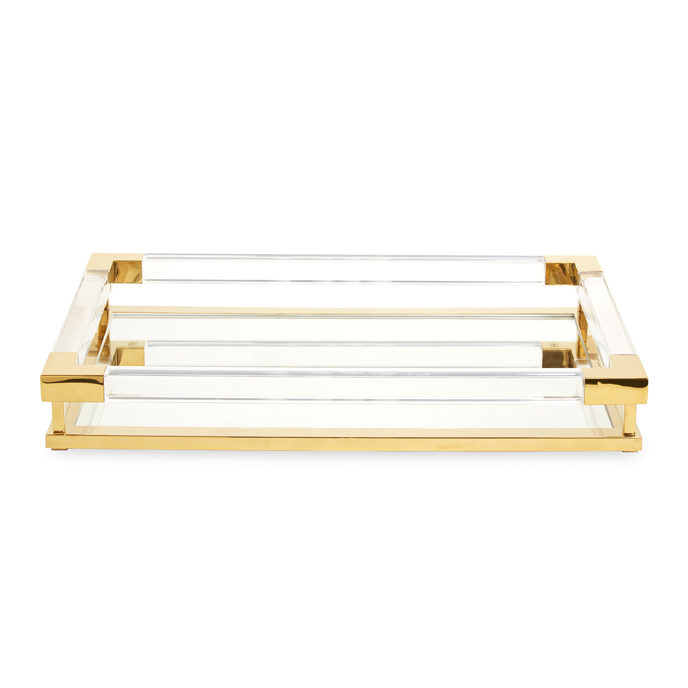 Jacques Tray - Elegant Bamboo Serving Tray with Handles for Tea, Coffee, Breakfast in Bed, or Party Snacks - Perfect for Home, Office, and Gift Giving