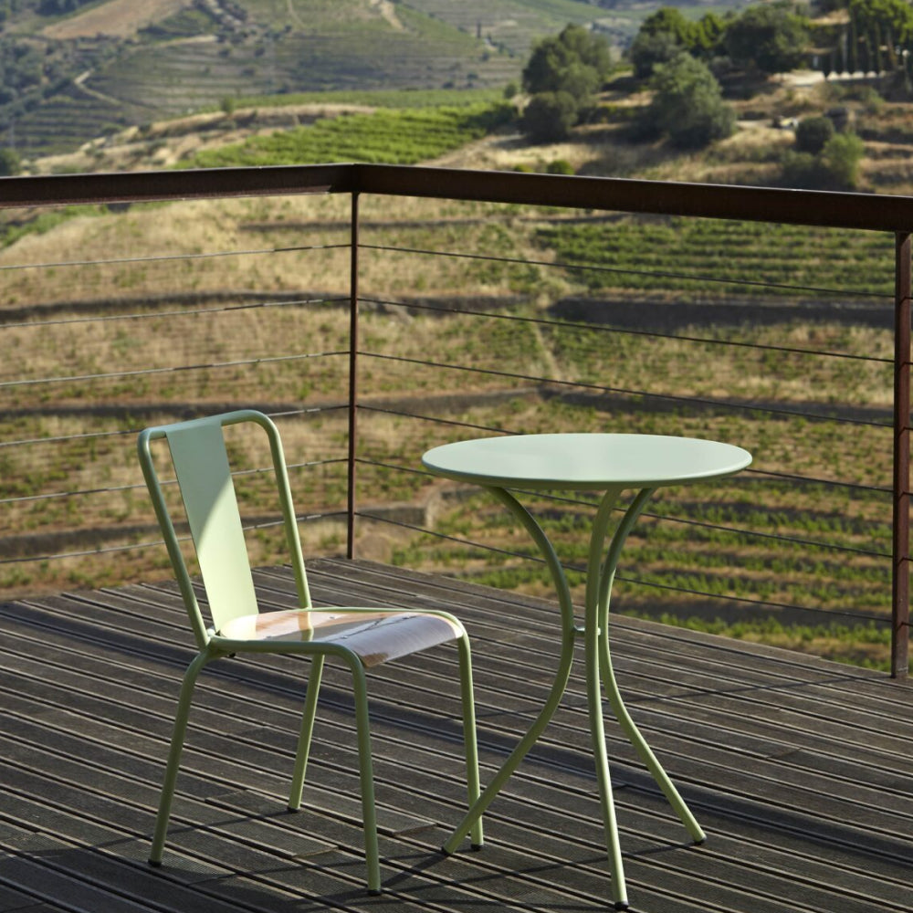 Adico 786A Modern Side Chair - Sturdy Metal Frame & Comfortable Seat - Perfect for Dining Room, Kitchen, Office & Outdoor Use
