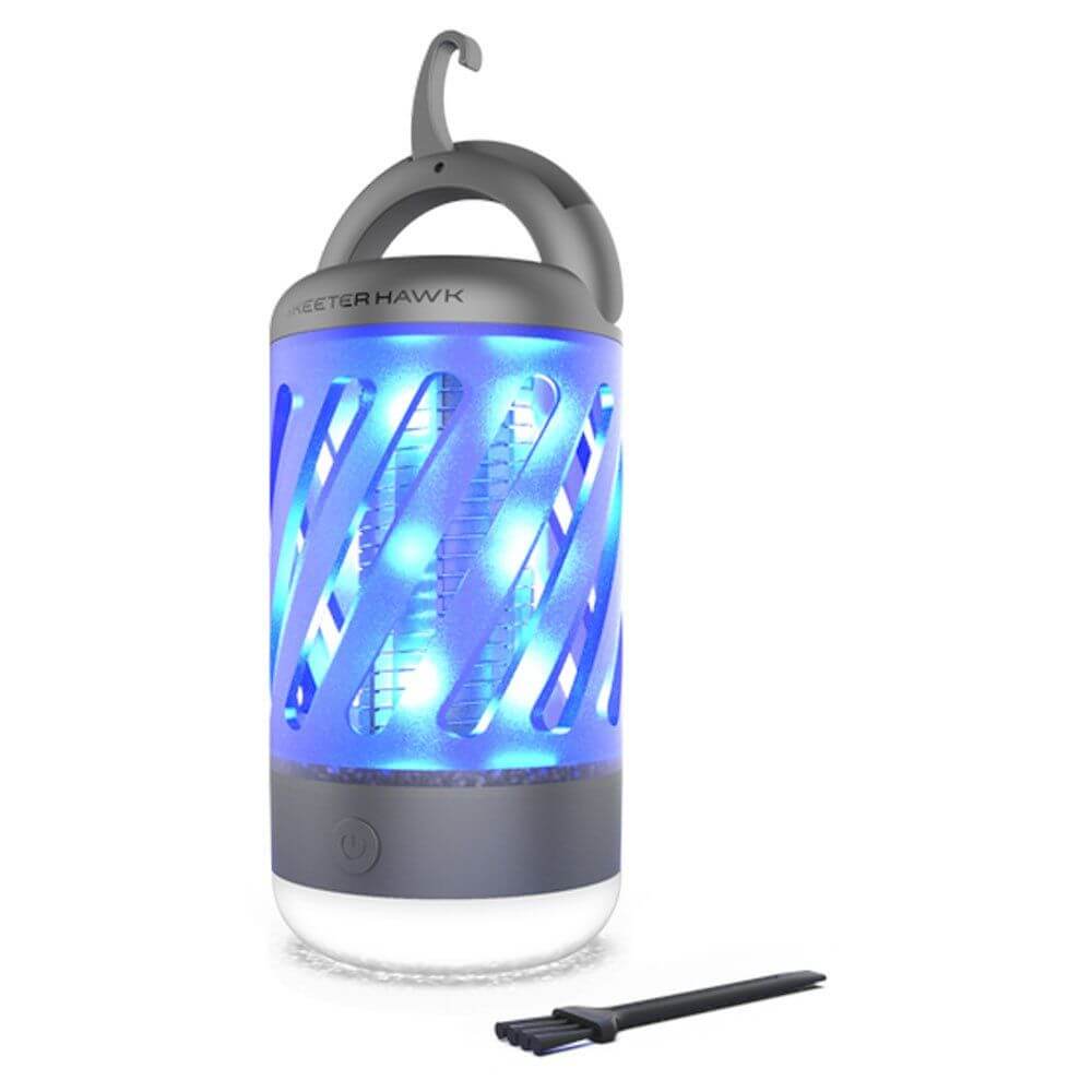 Rechargeable Mosquito Zapper Lantern - Portable Bug Zapper for Indoor & Outdoor Use - USB Charging Insect Killer for Patio, Camping, and Backyard Protection