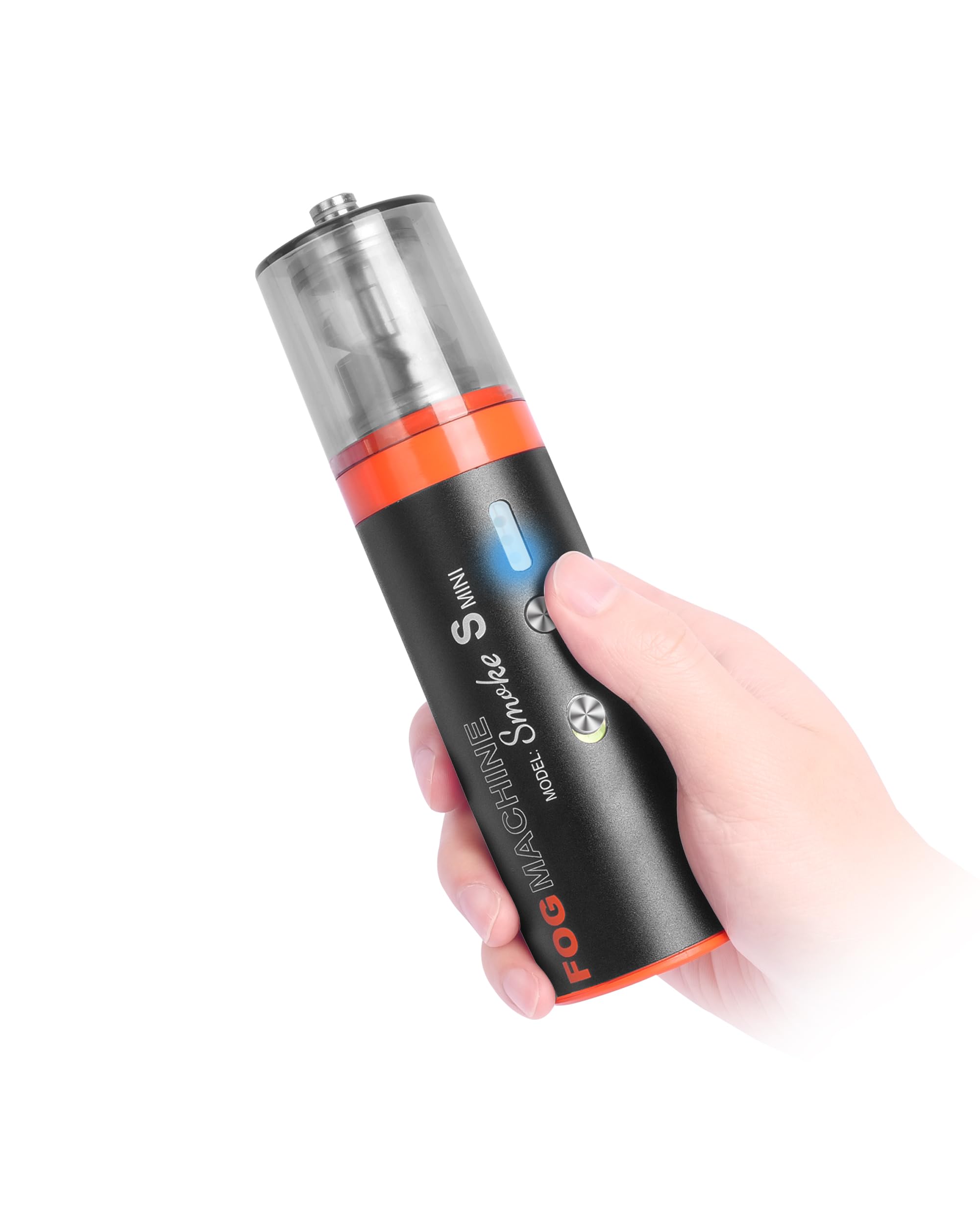 LENSGO Smoke S Mini Fog Machine, Portable Wireless Remote Control Fogger for Party Stage Effects, Photography, and Home Decor - Perfect for Halloween, Weddings, and DJ Events