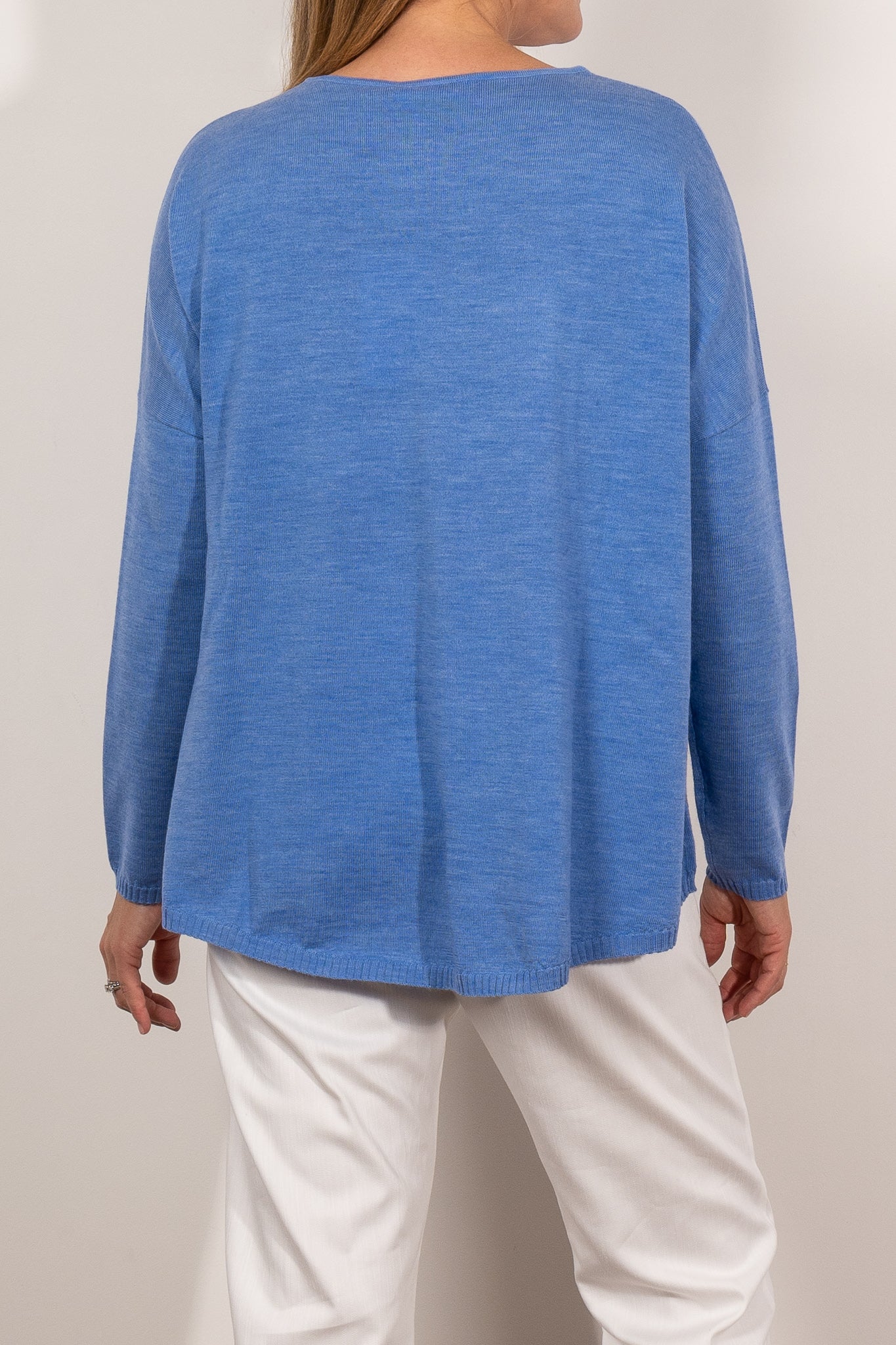 Mela Purdie Arc Sweater - Women's Double Fine Merino Wool Knit Pullover for Fall & Winter | Cozy Casual Wear, Office Outfits, and Weekend Layering