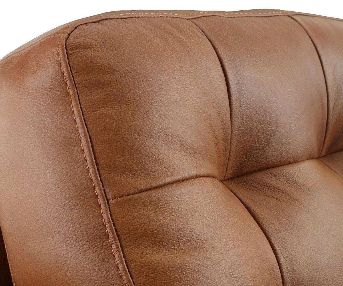 Arturo Genuine Leather Sofa - Modern Luxury Living Room Furniture for Home & Office - Perfect for Relaxing, Entertaining & Stylish Decor