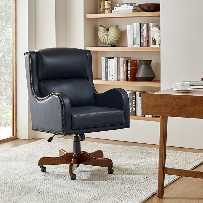Premium Otto Executive Task Chair - Adjustable Seat Height & Tilt Mechanism - Ergonomic Office Chair for Home & Business Workspaces