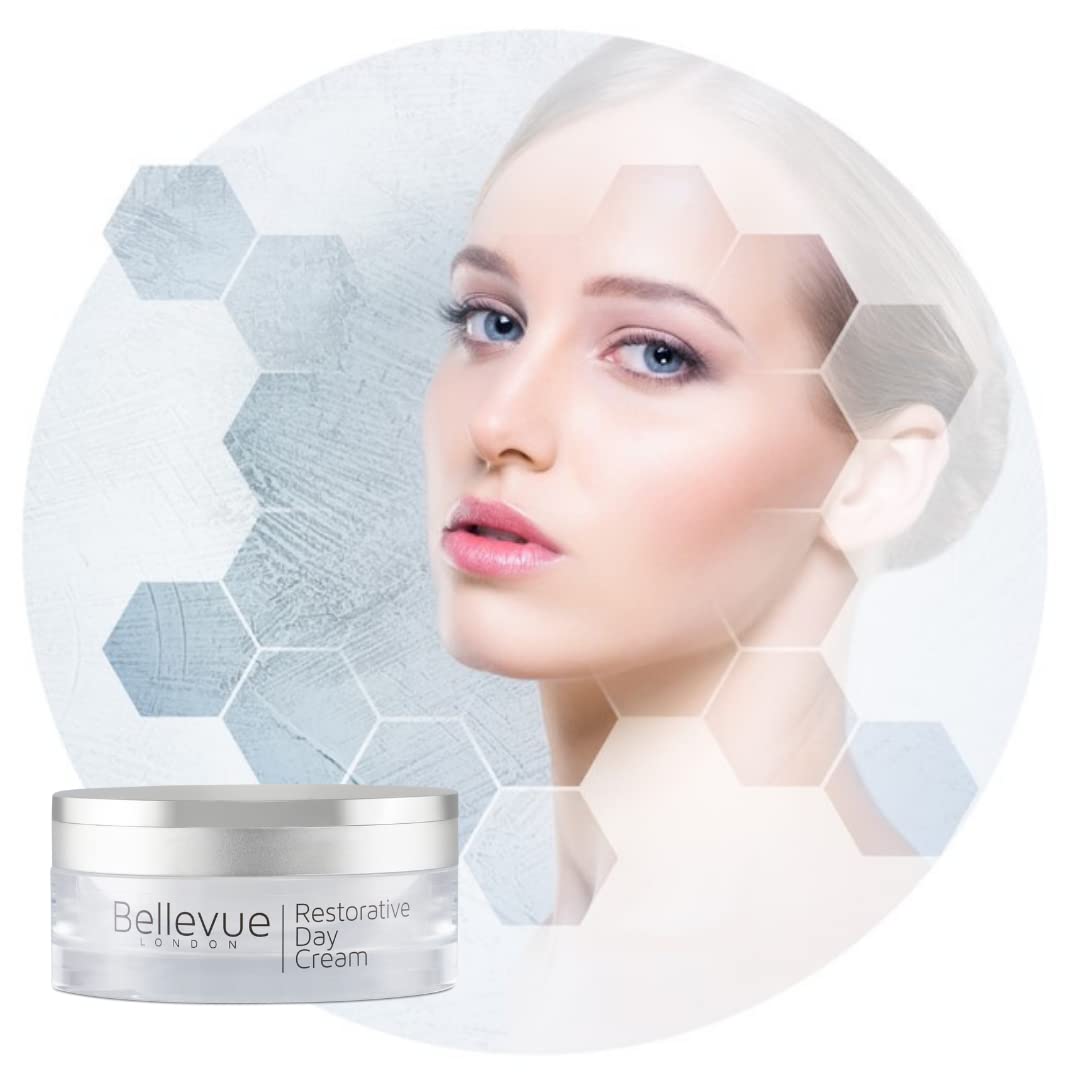 Restorative Anti-Aging Day Cream 50ml - Firming & Wrinkle Reducing Face & Neck Moisturizer for Women & Men | Hydrating Skin Care with Regenerating Properties for Daily Youthful Glow