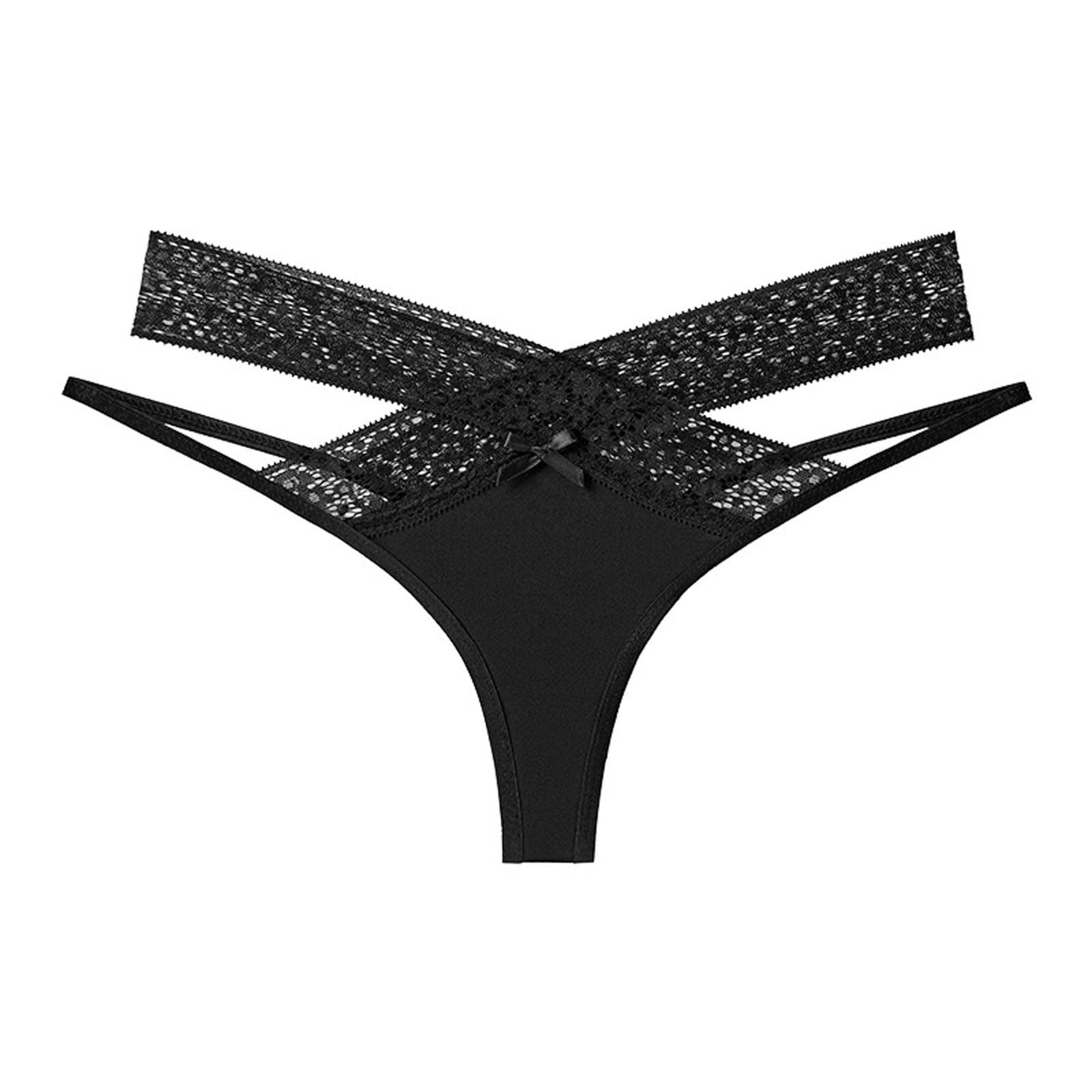 Seamless Underwear for Women - Athletic Sexy Floral Lace Mesh Panties - Low Rise Hollow Out Transparent Plus Size - Perfect for Yoga, Workout & Everyday Comfort