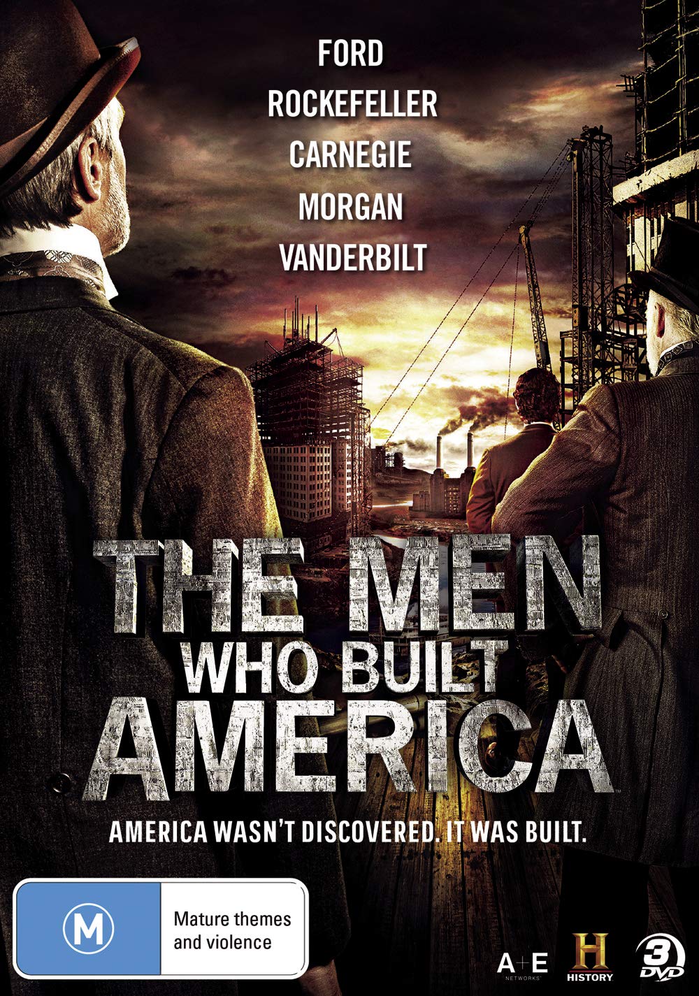 The Men Who Built America - Complete Documentary Series [PAL/0] | Historical Business Biographies | Perfect for History Buffs & Business Students