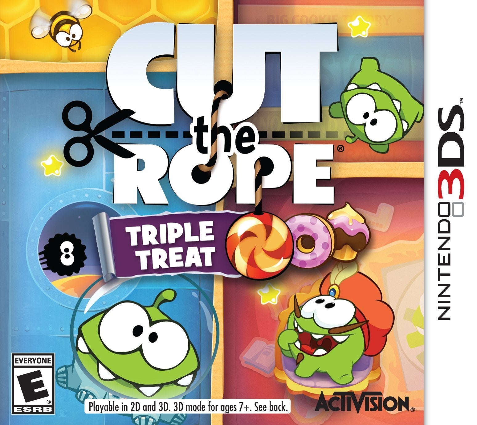 Cut The Rope: Triple Treat - Fun Physics Puzzle Game for Kids & Adults | Perfect for Family Game Night & Brain Training