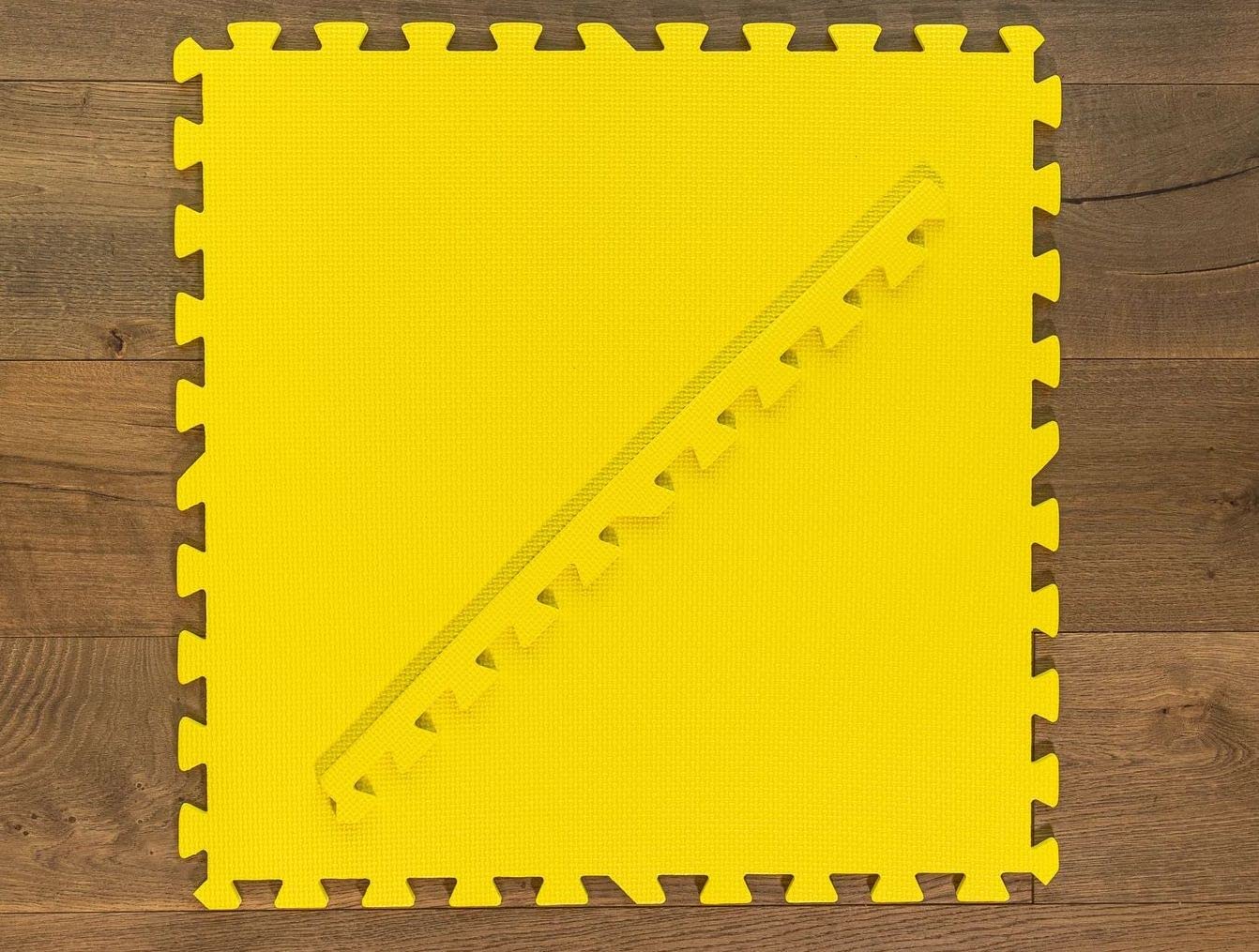 Square Brands Interlocking Gym Floor Tiles - 3/8