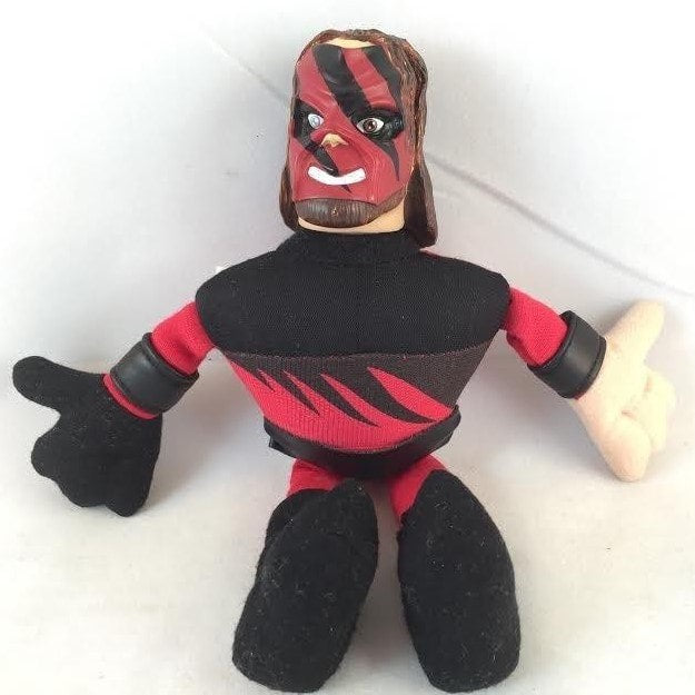 1999 WWF Jakks Pacific Bangers Series 2 Kane Wrestling Action Figure - Collectible Toy for WWE Fans & Wrestling Memorabilia Collectors - Perfect for Display, Play & Nostalgic Gift Giving