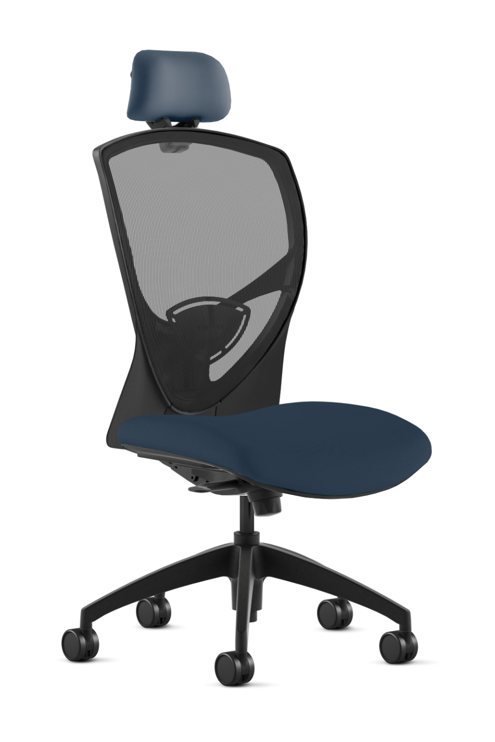 9 to 5 Theory 2180 High Back Ergonomic Office Chair with Adjustable Headrest & Seat Slider - Comfortable Task Chair for Long Hours Computer Work, Home Office & Gaming Setup