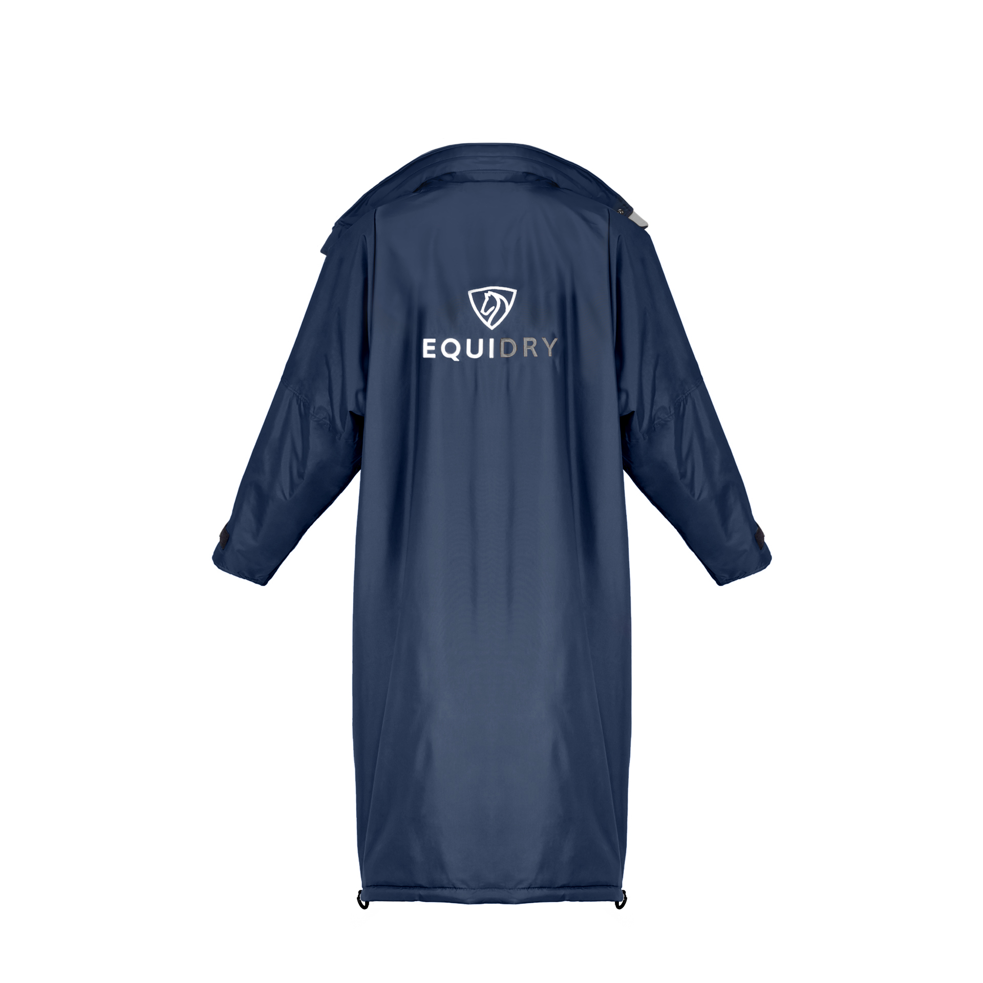 Evolution Men's Thin Fleece Stowaway Hood Jacket - Navy Blue Lightweight Pullover for Outdoor Activities & Casual Wear