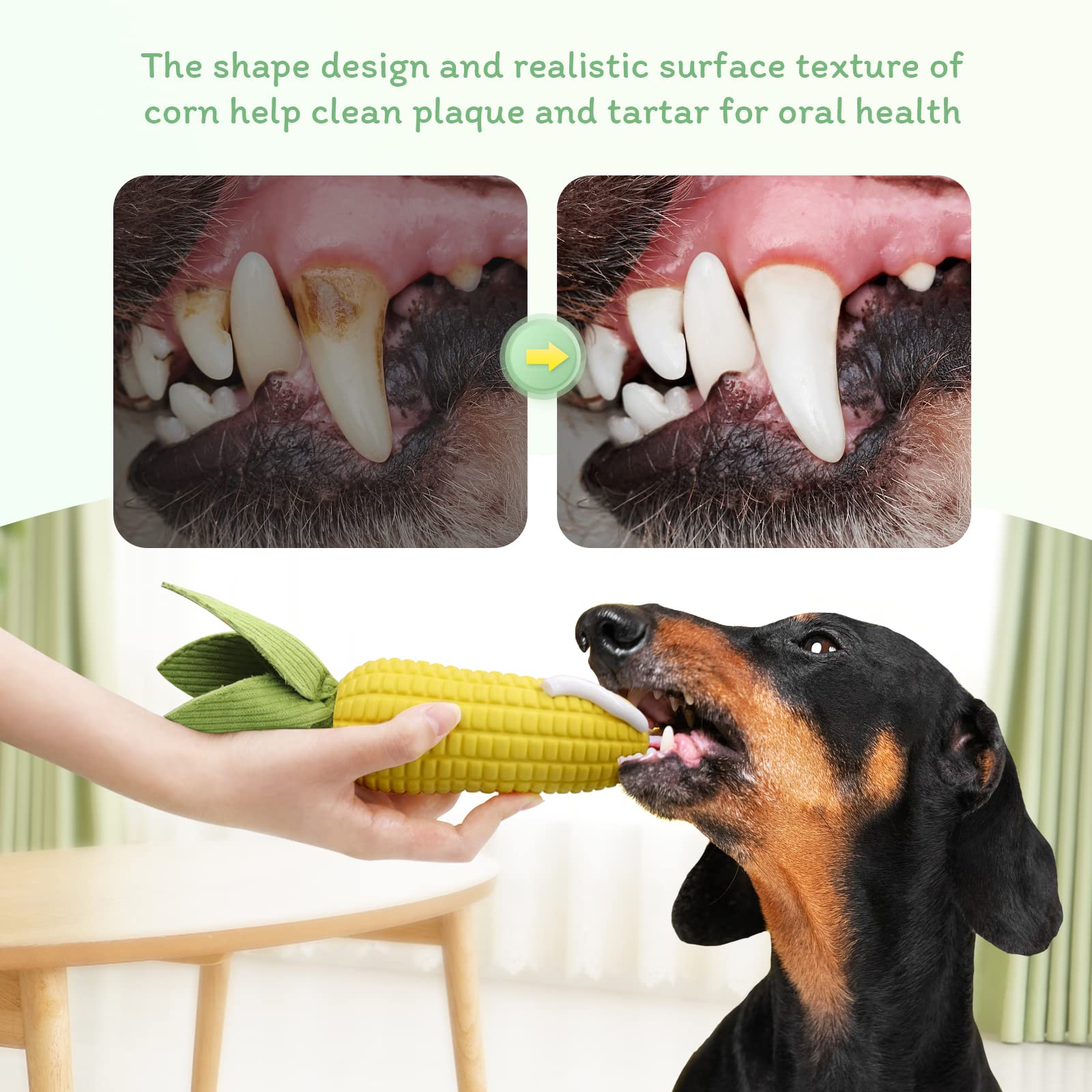 Durable Indestructible Squeaky Dog Toys for Aggressive Chewers - Tough Chew Toys for Small, Medium & Large Dogs - Interactive Milk-Flavored Puppy Toys for Training & Playtime | Perfect for Backyard Fetch, Crate Time & Teething Puppies