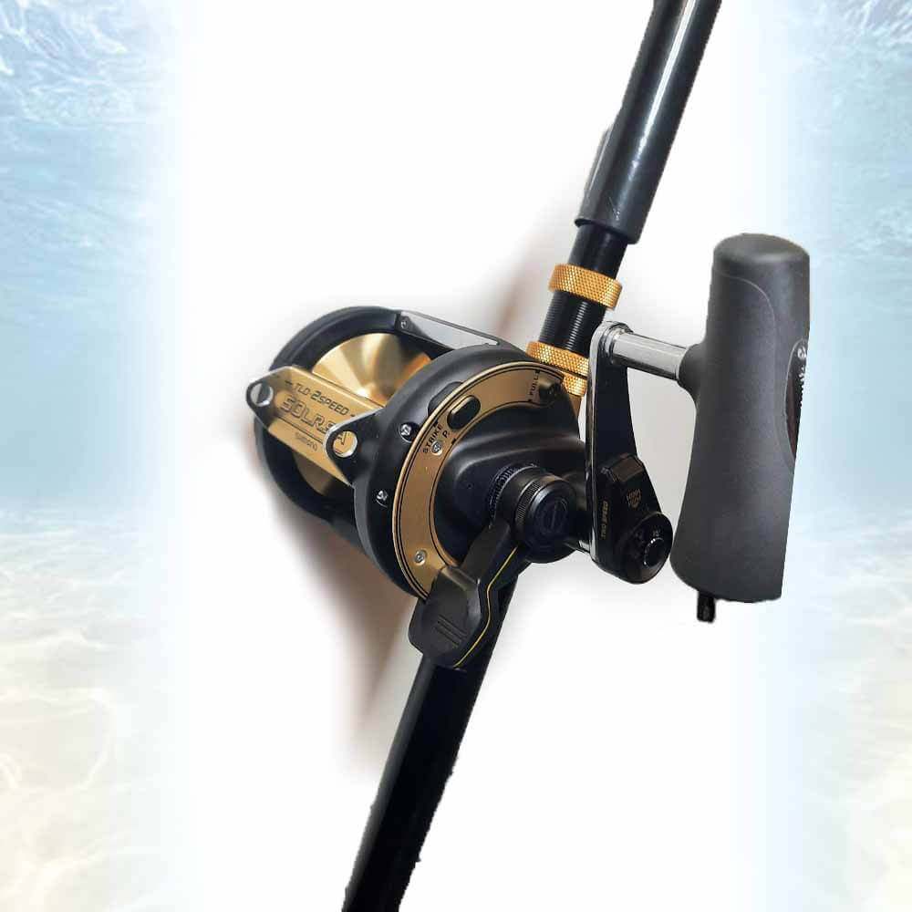 Shimano TLD50IILRSA Conventional Fishing Reel & Rod Combo - Heavy Duty Saltwater Fishing Gear for Offshore & Deep Sea Angling | Perfect for Trolling, Bottom Fishing & Big Game Fishing