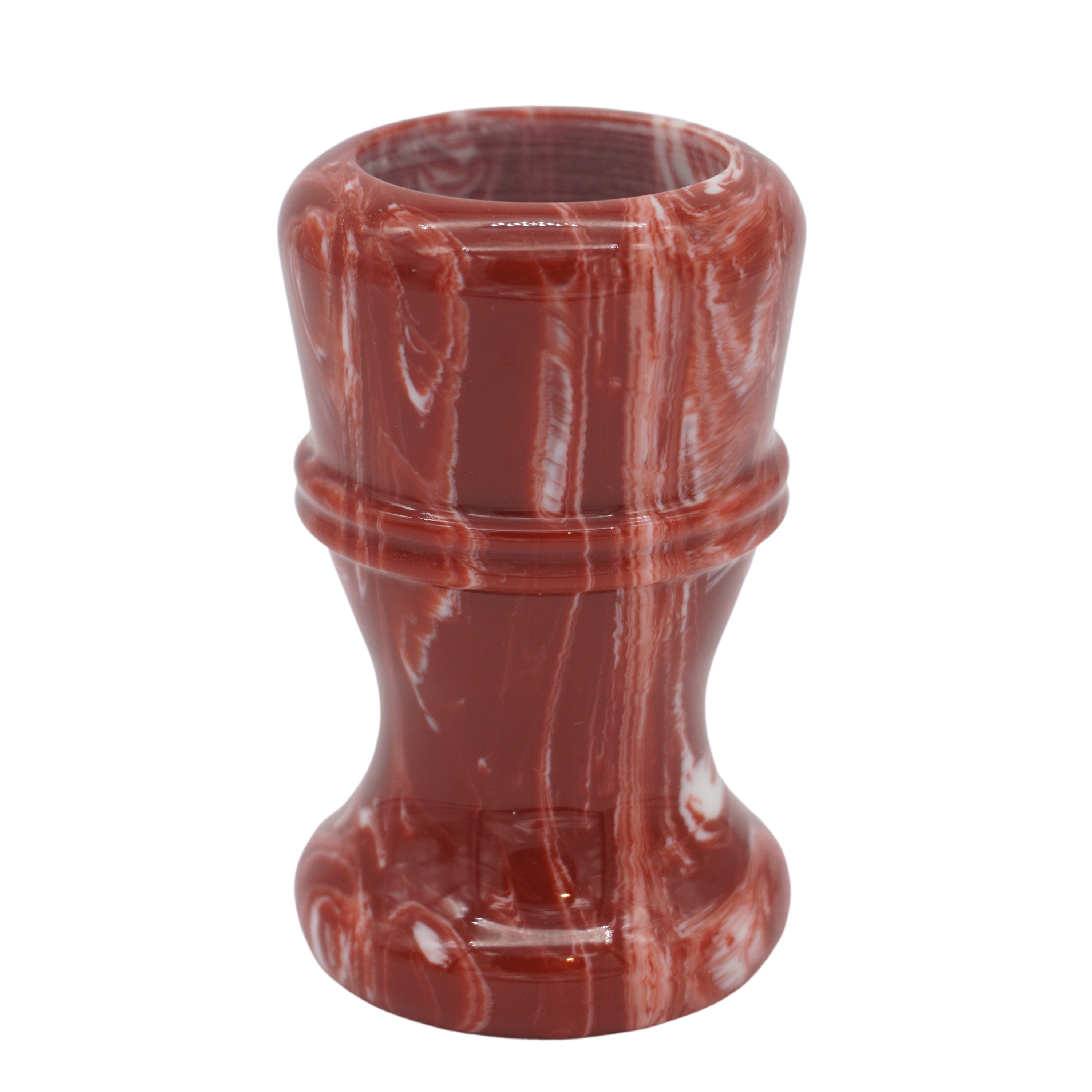 Premium Handmade Strawberry Cream Shaving Brush Handle - Fits 24mm & 26mm Knots - Perfect for Wet Shaving & Grooming Gifts