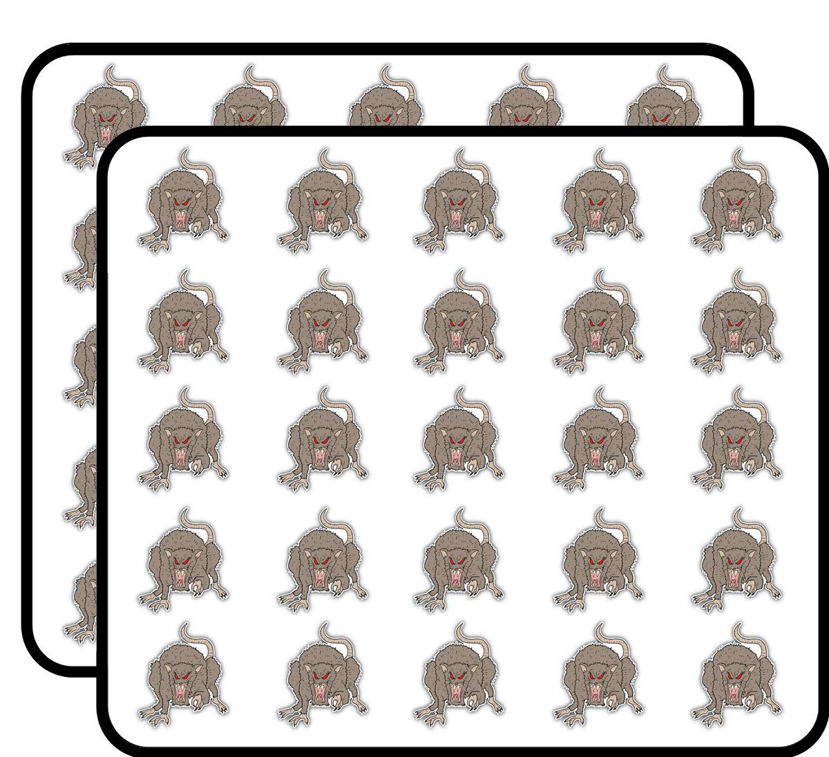 50 Pack Mouse Sketch Art Stickers - Scrapbooking, DIY Crafts, Bullet Journals, Kids Art Projects - Perfect for Calendars, Albums & Home Decor