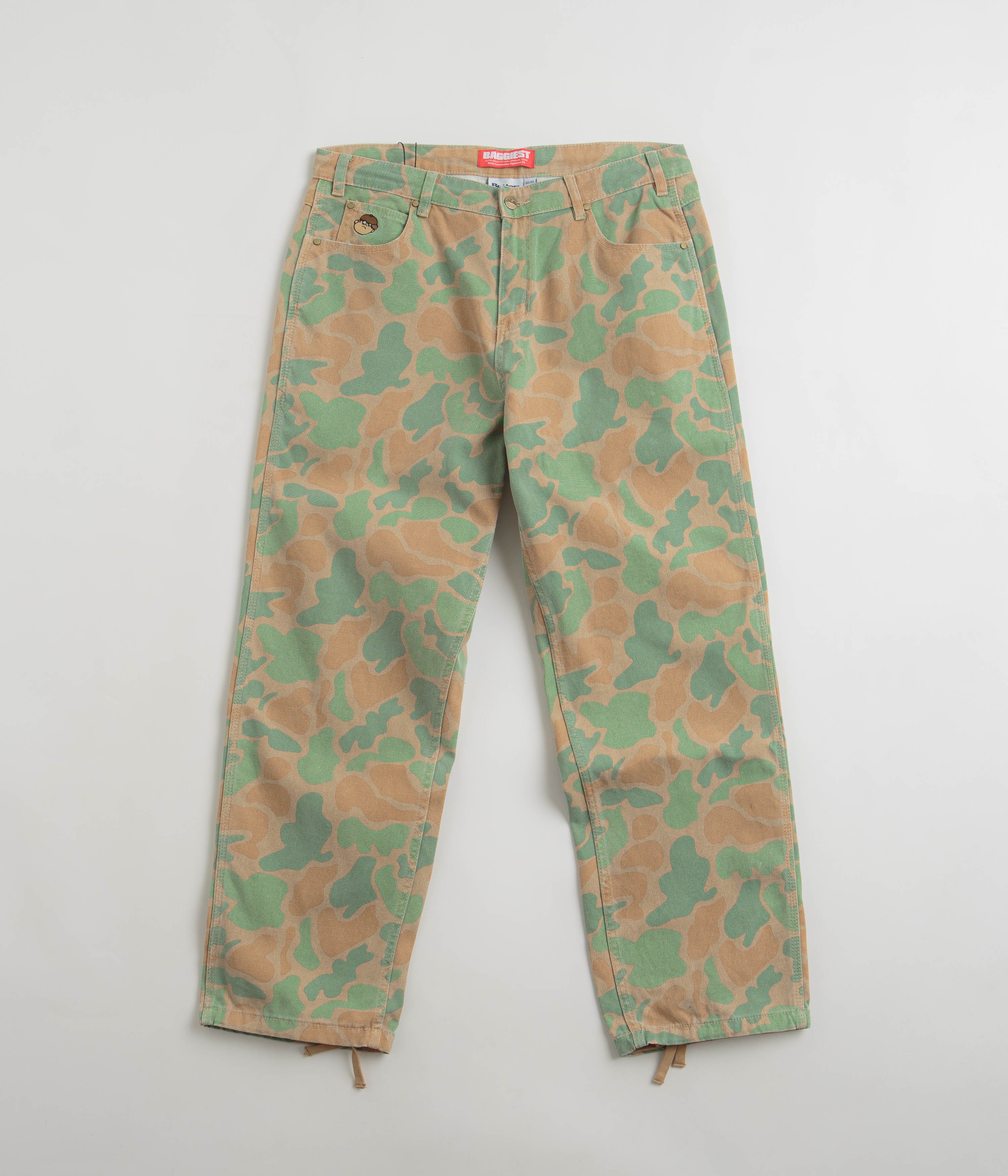 Butter Goods Santosuosso Camo Pants - Washed Camo Cargo Pants for Men | Streetwear Fashion | Perfect for Urban Outfits & Outdoor Adventures
