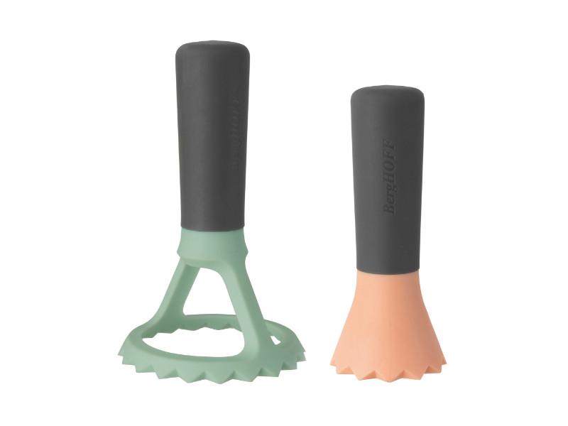 BergHOFF Leo 2-Piece Ravioli Stamp Set - Durable Pasta Maker for Homemade Italian Dumplings, Perfect for Kitchen & Cooking Enthusiasts