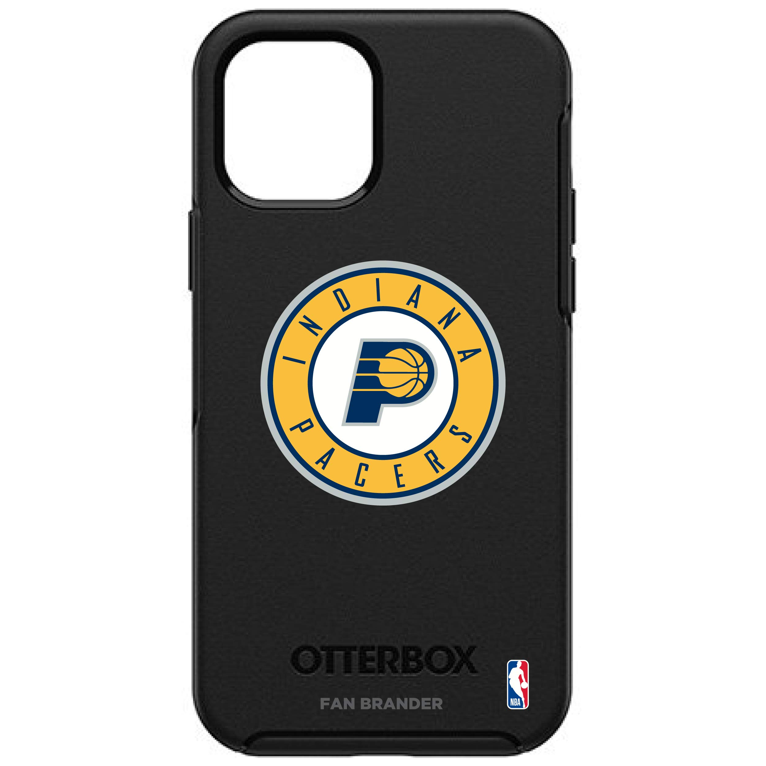NBA Indiana Pacers OtterBox Symmetry Series Protective Phone Case Compatible with Apple iPhone 13 Pro - Durable Shockproof Cover for Basketball Fans & Everyday Use