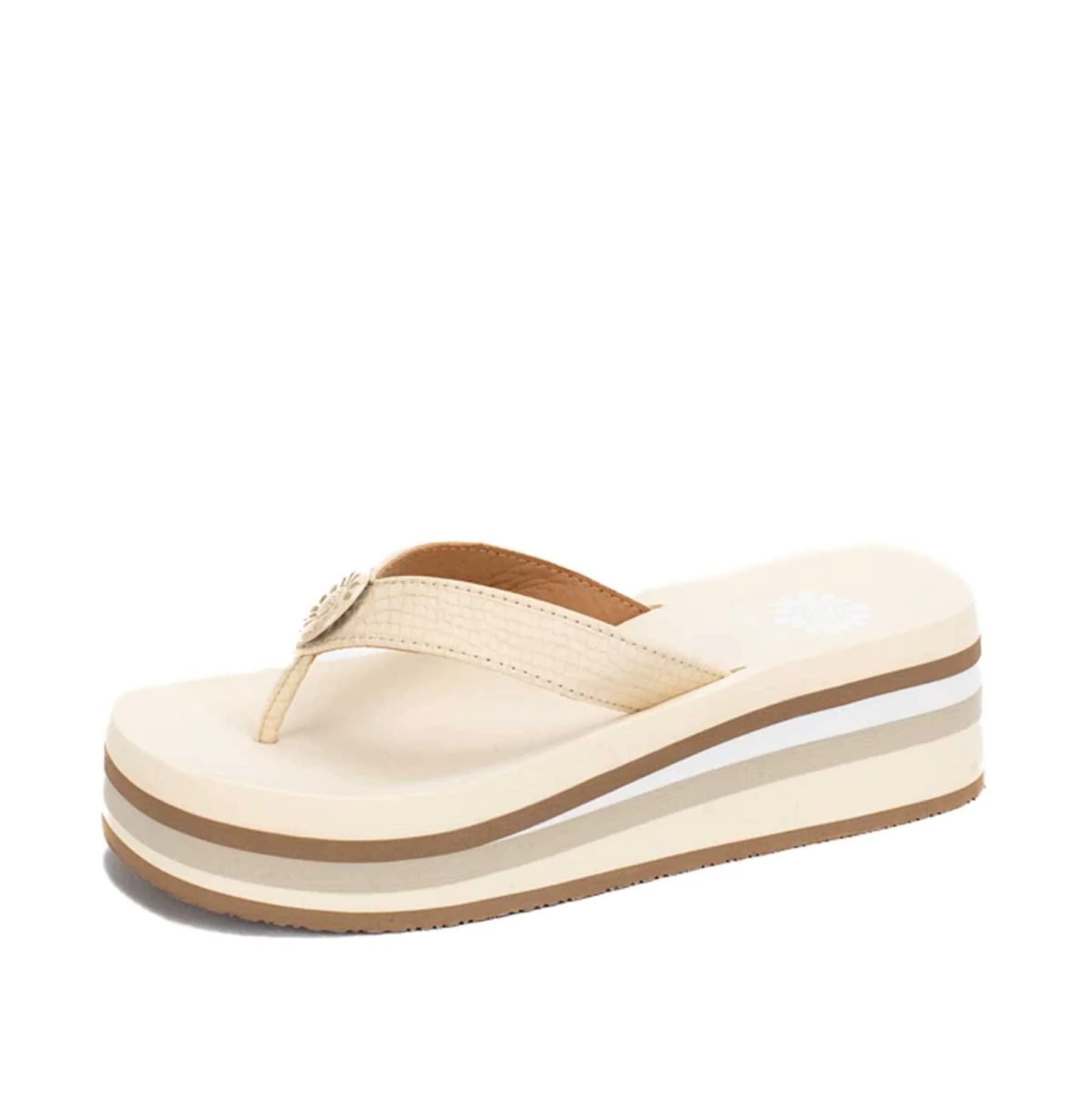 Kaija Women's Fashion Sandals - Comfortable Yellow Box Sandals for Summer | Casual Outfits, Beach Wear & Vacation Essentials