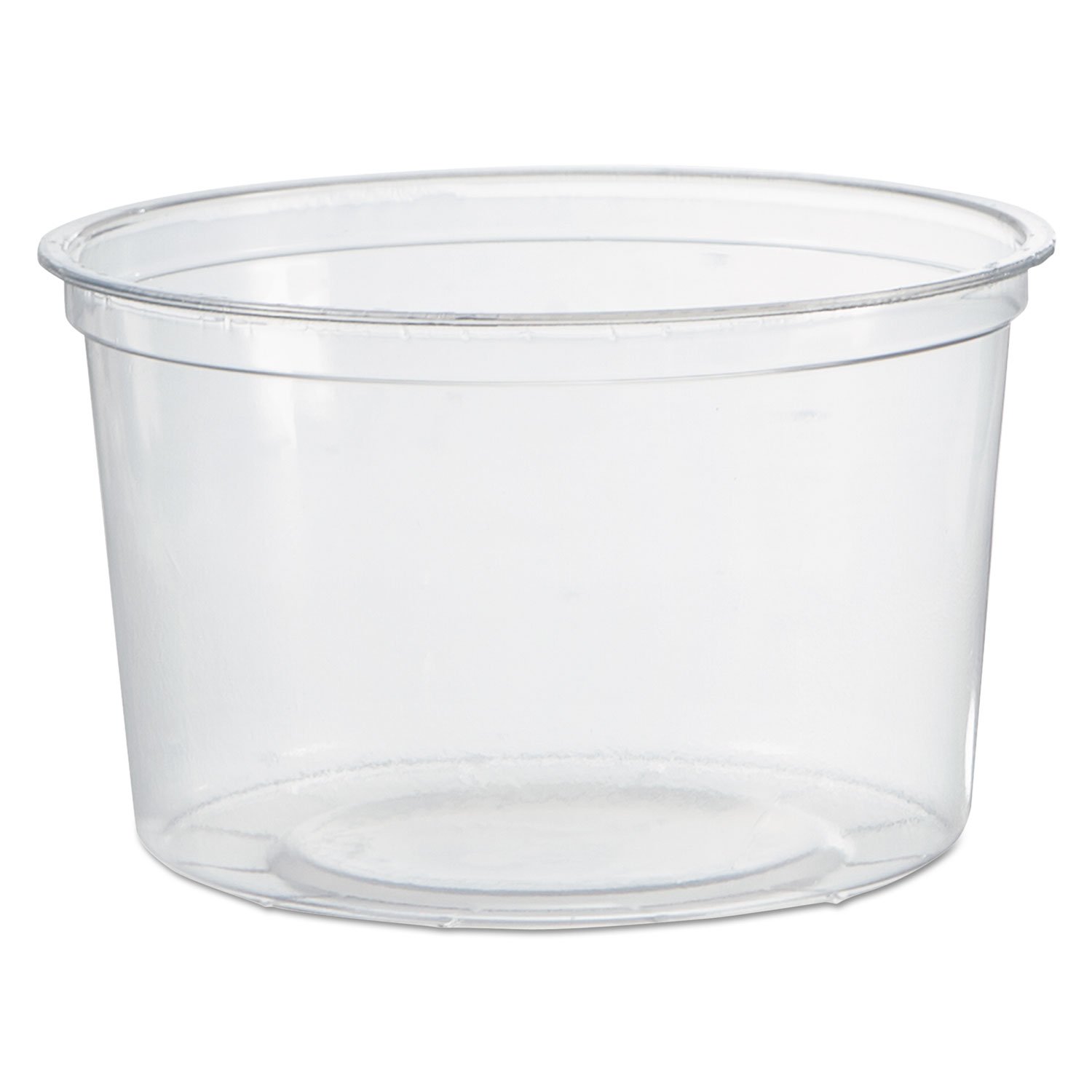 Clear 16oz Deli Containers - 50 Pack (10 Packs per Carton) - Perfect for Food Storage, Meal Prep & Restaurant Takeout