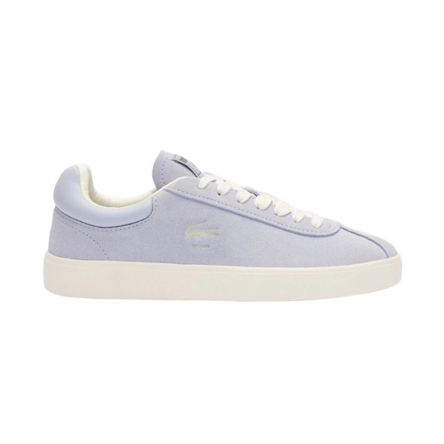 Lacoste Baseshot 124 Men's Sneakers - Light Blue & Off White Casual Shoes for Walking, Running & Everyday Wear